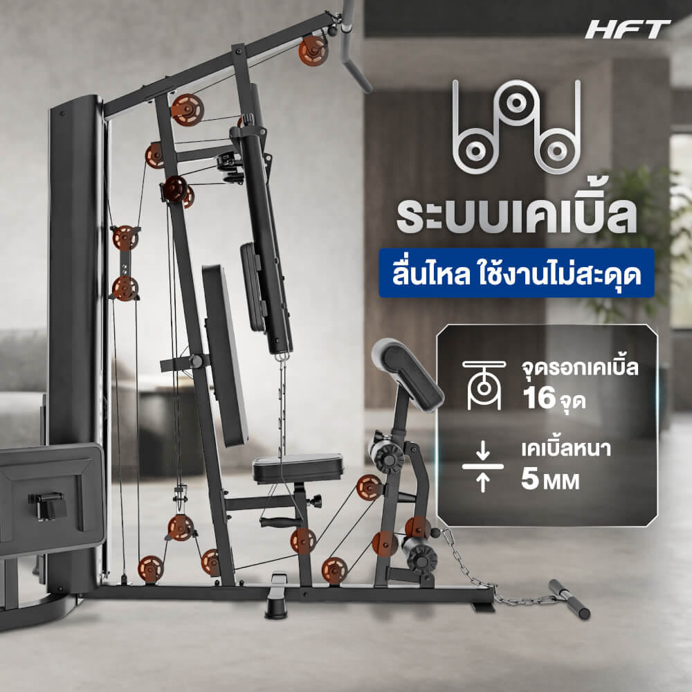 โฮมยิม HOMEFITTOOLS รุ่น HK3 MULTI FUNCTION